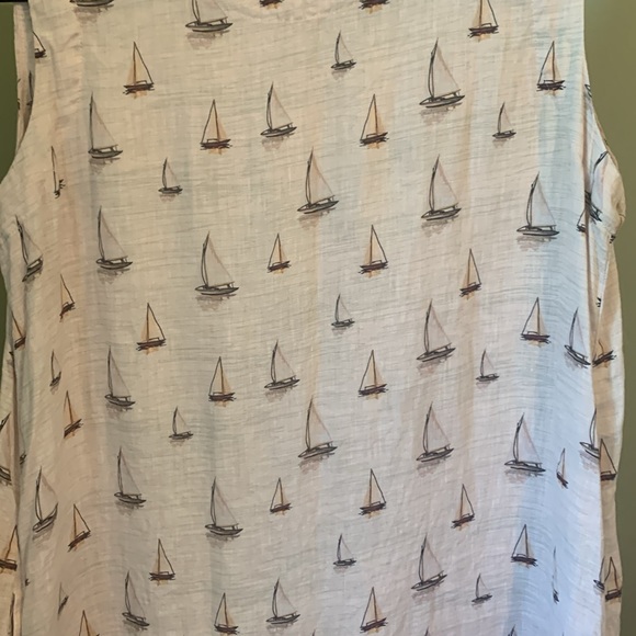Sea Glass Lane - linen dress in size Small - Picture 2 of 4